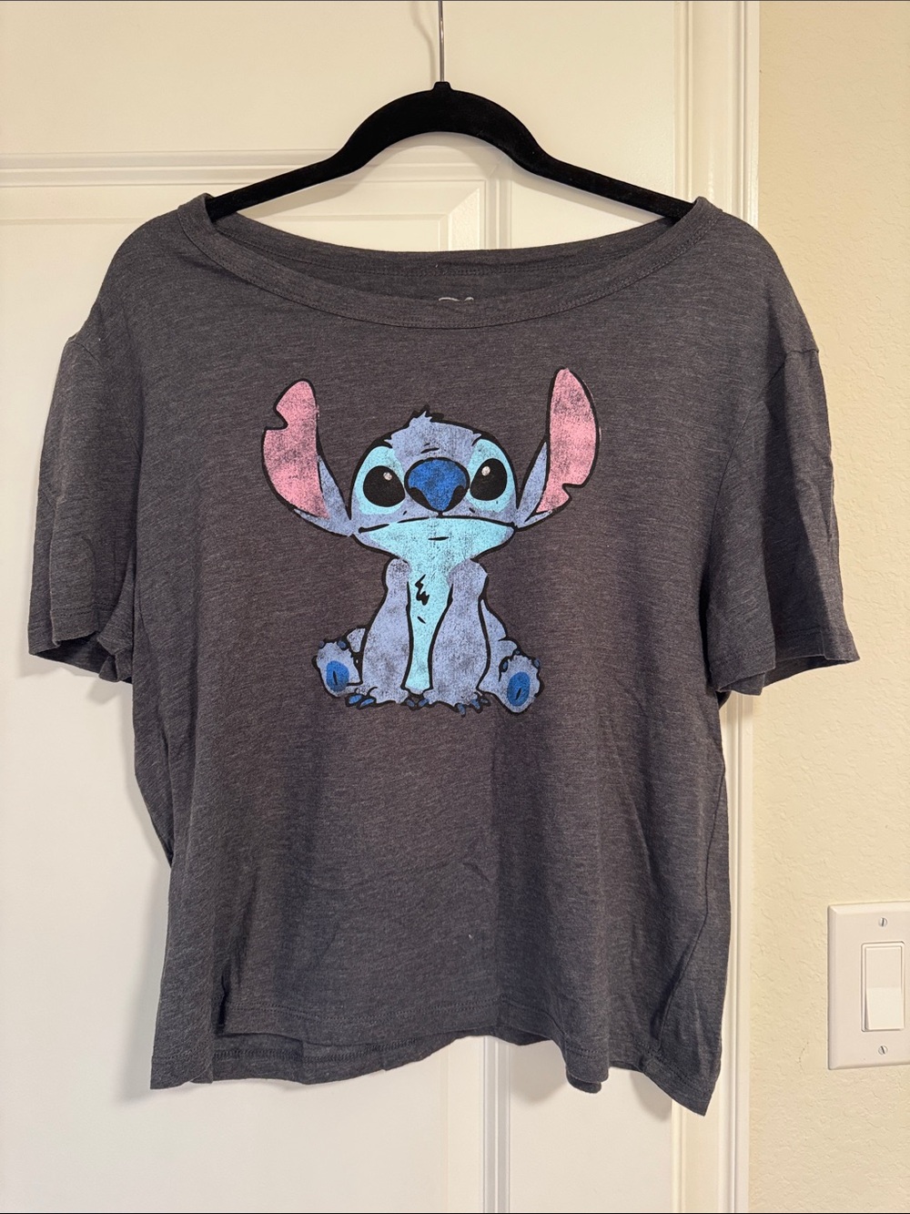 Juniors Disney Stitch Graphic Tee